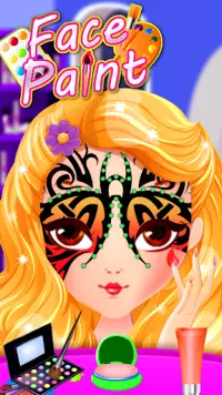 Face Paint Games for Girls Screen Shot 2