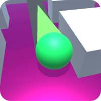 Roller Splash 3d: Split-Ball-Farbe und Roll-Himmel