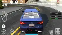 Car Racing Hyundai Game Screen Shot 0