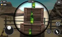 menembak botol 3D: permainan penembak botol 2019 Screen Shot 1