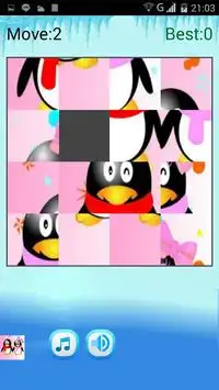 2016 Christmas Penguins Puzzle Screen Shot 2