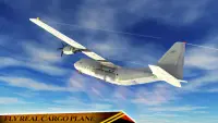 Avión de carga Aparcamiento -Transporte Simulación Screen Shot 4
