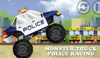 Police Monster Truck Racing Screen Shot 3