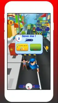 Hello Subway Neighbor Run : 3D Game Screen Shot 2