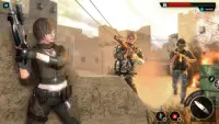 कवर हड़ताल आग शूटर: कार्रवाई शूटिंग खेल 3 डी Screen Shot 1