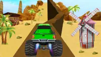 Camion monstre tout-terrain 3D Screen Shot 0