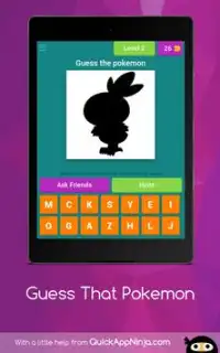 Who's That Pokemon! Trivia Screen Shot 16