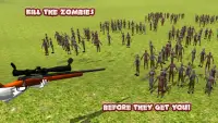 Zombie Mob Sniper 3D Screen Shot 1