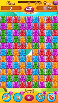 🐻🐻🐻 Gummy bear frenzy - match 3 🐻🐻🐻 Screen Shot 1