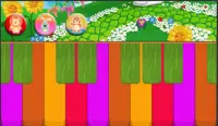 Little Girl and Bear Piano Tiles Games For Kids Screen Shot 0