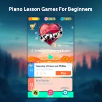 Piano Lesson Games For Beginners Screen Shot 0