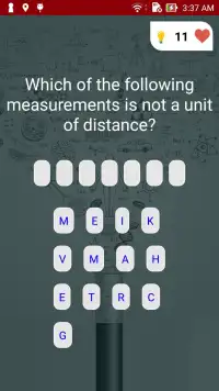 Physics Quiz Screen Shot 5