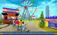 Theme Park Swings Rider Game Screen Shot 1