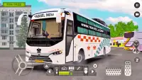 Modern Bus Simulator 2021 Parking Games-Bus Games Screen Shot 0