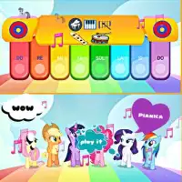 Baby Pianica Pony  Rainbow Screen Shot 0