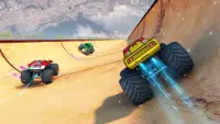 Crazy Monster Truck Stunt Game Screen Shot 4