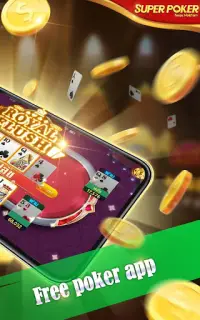 Game Bài Poker 2021 - Texas Holdem Poker Screen Shot 1