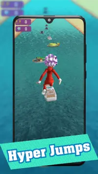 Run Surfers 3D Offline Jumping Game Screen Shot 2