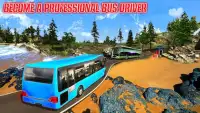 Fora da estrada Ônibus Dirigindo Uphill 3D Sim Screen Shot 4