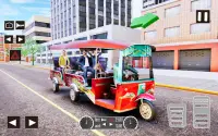 City Tuk Tuk Auto Rickshaw Screen Shot 3