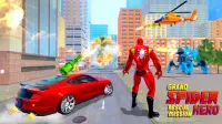 Flying Spider Crime City Rescue Mission Screen Shot 1