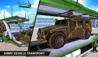 US Army Cargo Plane Transport Offroad Truck Game Screen Shot 2