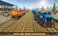 Indian Train Racing Simulator Pro: Zugspiel 2019 Screen Shot 2
