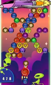 Space Bubble Shooter Screen Shot 7