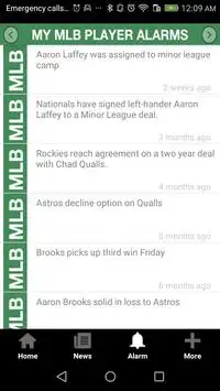 Fantasy Alarm News & Alerts Screen Shot 0