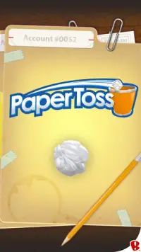 Paper Toss 3D Screen Shot 4