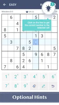 Happy Sudoku - Permainan Teka-teki Sudoku Percuma Screen Shot 5