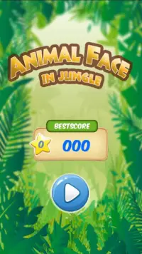 Animal Face in Jungle Screen Shot 0