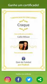 Quiz de Futebol - Jogo trivia Screen Shot 4
