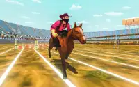 Paardenrennen en springen Stunts 3D-spel Screen Shot 3