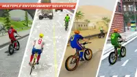 Corrida extrema de bicicleta 2019: Highway City Screen Shot 7