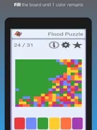 Flood Puzzle Game - Brain Game Screen Shot 10