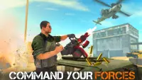 陸軍銃のゲーム: 自由 バトルロワイヤル 戦争ゲーム 2021 Screen Shot 0
