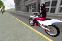 City Motorbike Simulatör 3D Screen Shot 1