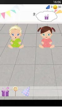 Baby Birthday Games Screen Shot 1