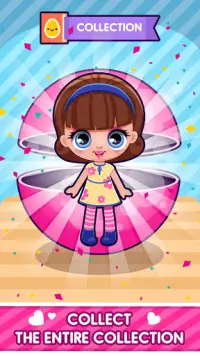 Cuties Doll Open Eggs Toy Game Screen Shot 1