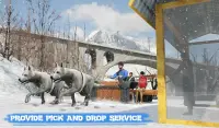 Снег Собака нарты Транспорт Игры зима Спортивный Screen Shot 5