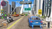 Modern Car Driving School Game Screen Shot 4