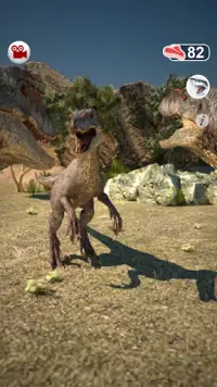 Talking Raptor : My Pet Dinosaur - Free Screen Shot 3