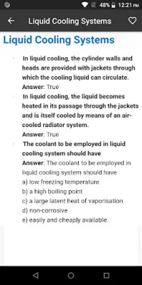 Automobile Question Answers Screen Shot 5