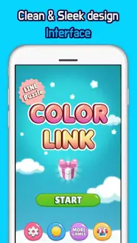 Color Link Deluxe - Line puzzle Screen Shot 1