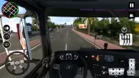 Modern Euro Truck City Driving Screen Shot 1