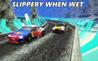 Highway Snow Rally -Car Stunt Screen Shot 4