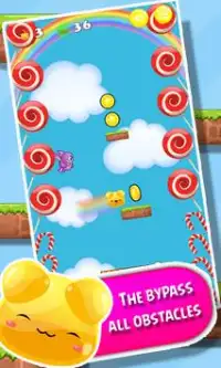 Candy Jump Rainbow Screen Shot 2