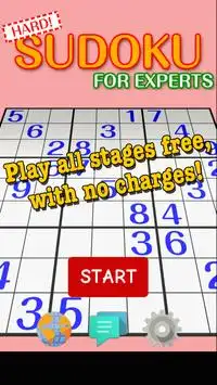 Sudoku Puzzle FOR EXPERTS Screen Shot 2