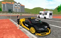 Taxi Car Sleepy Driving Game Screen Shot 0